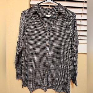 J Jill rayon blouse